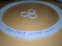Силиконовое уплотнительное кольцо 210х240х8 мм (для фляг 40 литров) Силиконовое уплотнительное кольцо 210х240х8 мм (для фляг 40 литров)